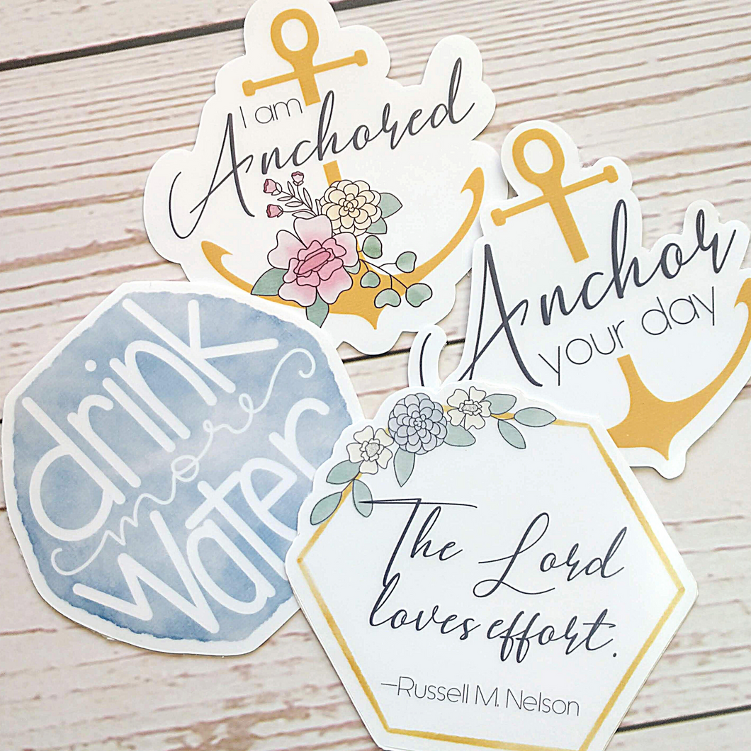 Anchor Your Day Sticker Bundle